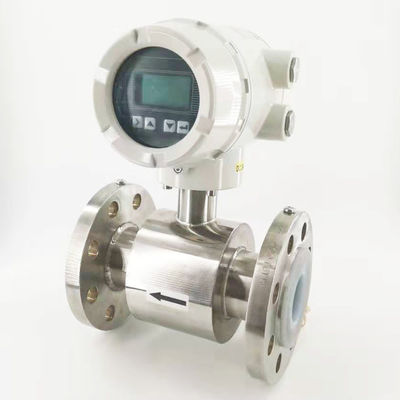 Dn300 250mm Mag Flow Water Meter Sanitary-Pleister Magnetische Debietmeter